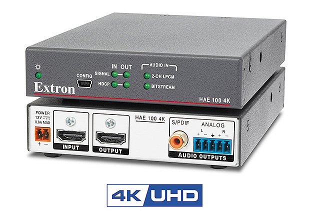 Устройство для деэмбедирования аудио из HDMI для источников 4K