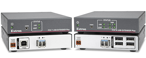 Новый оптоволоконнный удлинитель Extron серии FOX 