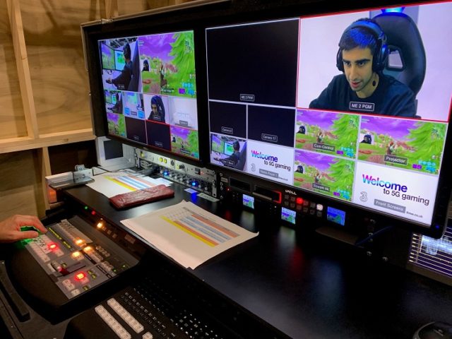 Первая киберспортивная 4K-5G трансляция в прямом эфире